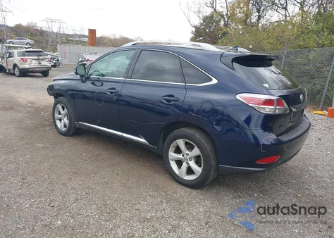 2013 Lexus Rx 350 из США, поврежденный, VIN 2T2BK1BA1DC166386